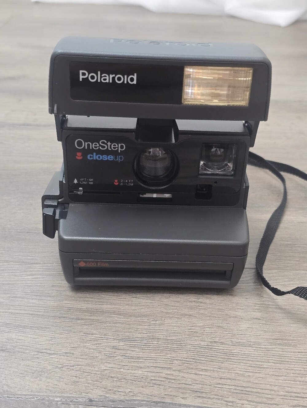 Polaroid OneStep Close-Up Instant Camera, a vintage 1990s Film Model